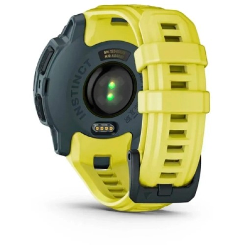 Смарт-часы Garmin Instinct E, 45 mm, ElectricLimeBezel w/ ElectricLimeBand, GPS смарт-годинник (010-02933-01)