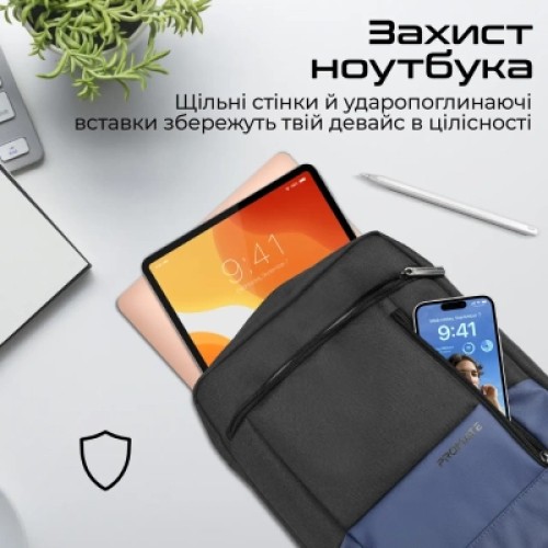 Сумка для ноутбука Promate 13.3" Satchel-HB Blue (satchel-hb.blue)