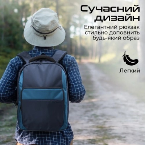 Рюкзак для ноутбука Promate 15.6" Limber-BP Blue (limber-bp.blue)