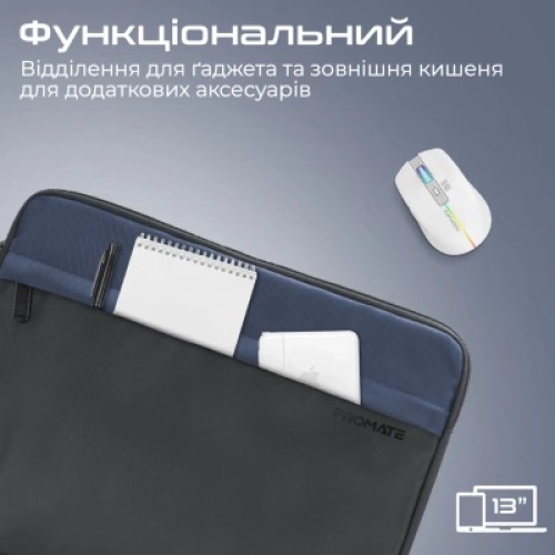 Чехол для ноутбука Promate 13" Limber-SB Black (limber-sb.black)