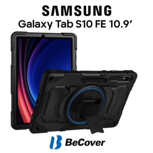 Чехол для планшета BeCover Samsung Galaxy Tab S10 FE (SM-X520/SM-X526) 10.9" Black (713258)