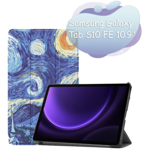 Чехол для планшета BeCover Smart Case Samsung Galaxy Tab S10 FE (SM-X520/SM-X526) 10.9" Night (713287)