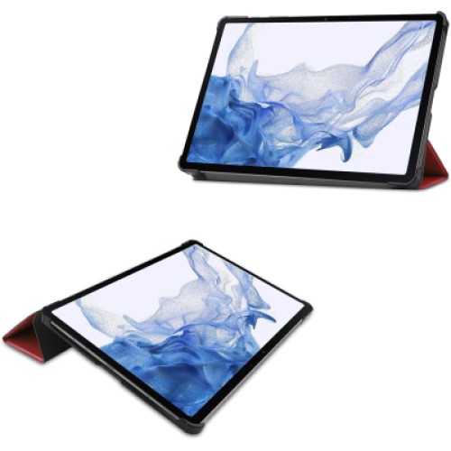 Чехол для планшета BeCover Smart Case Samsung Galaxy Tab S10 FE (SM-X520/SM-X526) 10.9" Red Wine (713281)