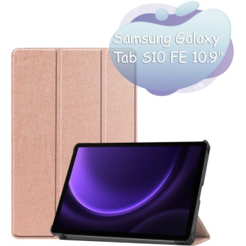 Чехол для планшета BeCover Smart Case Samsung Galaxy Tab S10 FE (SM-X520/SM-X526) 10.9" Rose Gold (713282)