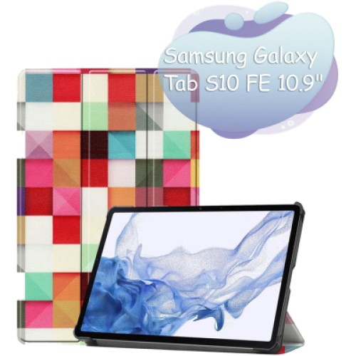 Чехол для планшета BeCover Smart Case Samsung Galaxy Tab S10 FE (SM-X520/SM-X526) 10.9" Square (713289)