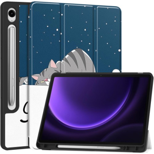 Чехол для планшета BeCover Flexible TPU Mate Samsung Galaxy Tab S10 FE (SM-X520/SM-X526) 10.9" Good Night (713271)