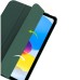 Чехол для планшета BeCover Tri Fold Hard Apple iPad 10.9" (2022/2024)/iPad (А16) 2025 11" Dark Green (713319)