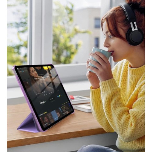 Чехол для планшета BeCover Tri Fold Hard Apple iPad 10.9" (2022/2024)/iPad (А16) 2025 11" Purple (713321)