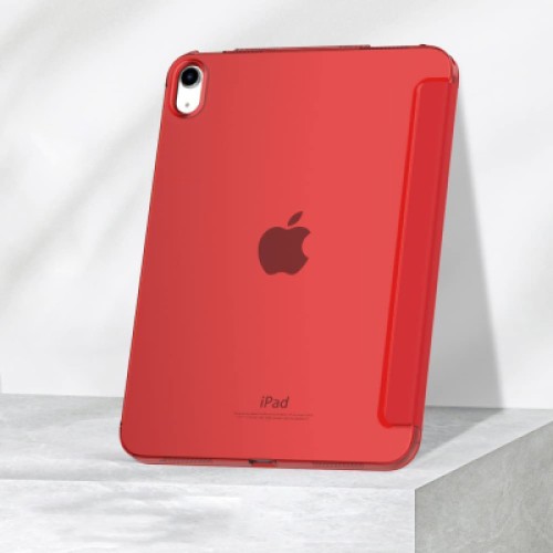 Чехол для планшета BeCover Tri Fold Hard Apple iPad 10.9" (2022/2024)/iPad (А16) 2025 11" Red (713320)