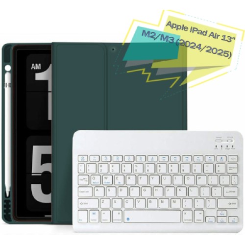 Чехол для планшета BeCover with keyboard Apple iPad Air 13" M2/M3 (2024/2025) Dark Green (711455)