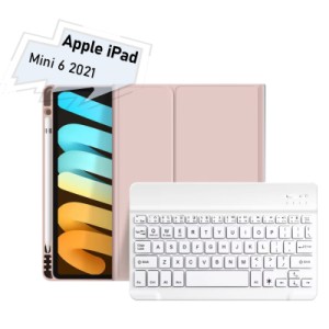 Чехол для планшета BeCover with keyboard Apple iPad Mini 6 2021 Pink (712990)