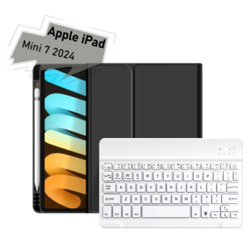 Чехол для планшета BeCover with keyboard Apple iPad Mini 7 2024 Black (712992)