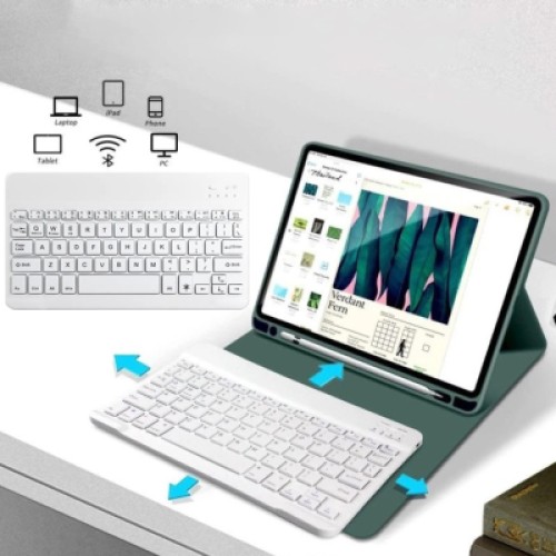 Чехол для планшета BeCover with keyboard Apple iPad Mini 7 2024 Dark Green (712993)