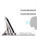 Чехол для планшета BeCover with keyboard Apple iPad Mini 7 2024 Gray (712994)