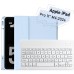 Чехол для планшета BeCover with keyboard Apple iPad Pro 11" M4 2024 Light Blue (713000)