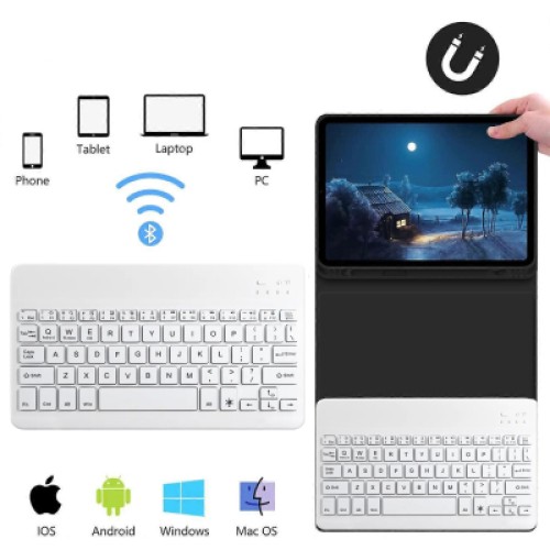 Чехол для планшета BeCover with keyboard Apple iPad Pro 13" M4 2024 Gray (713004)