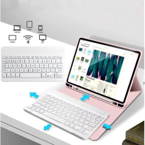 Чехол для планшета BeCover with keyboard Apple iPad Pro 13" M4 2024 Pink (713006)