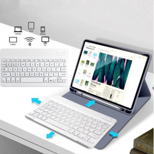 Чехол для планшета BeCover with keyboard Apple iPad Pro 13" M4 2024 Purple (713007)