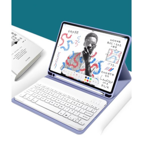 Чехол для планшета BeCover with keyboard Apple iPad Pro 13" M4 2024 Purple (713007)