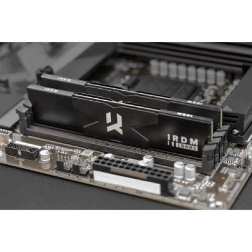 Модуль памяти для компьютера DDR5 32GB (2x16GB) 6000 MHz IRDM Black Goodram (IR-6000D564L36S/32GDC)