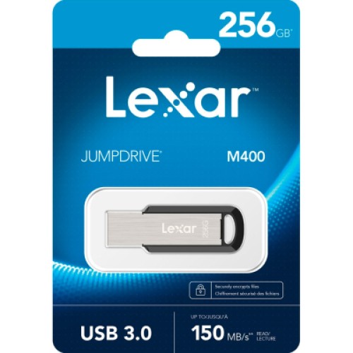 USB флеш накопитель Lexar 256GB JumpDrive M400 USB 3.0 (LJDM400256G-BNBNG)