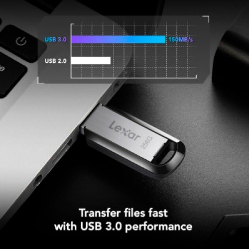 USB флеш накопитель Lexar 256GB JumpDrive M400 USB 3.0 (LJDM400256G-BNBNG)