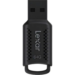 USB флеш накопичувач Lexar 64GB JumpDrive V400 Black USB 3.0 (LJDV400064G-BNBNG)
