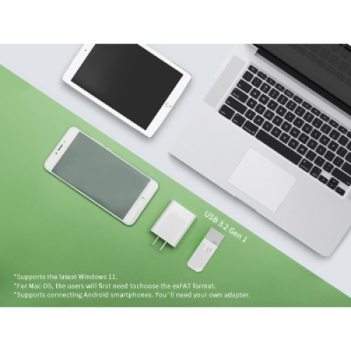 USB флеш накопитель Acer 32GB UP300 Black USB 3.2 (BL.9BWWA.525)
