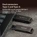 USB флеш накопитель Patriot 128GB Rage R550 Matte Black USB 3.2/Type-C (PE128GR550DSAD)