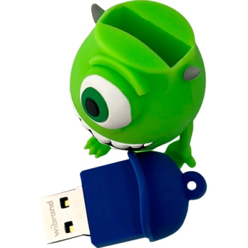 USB флеш накопитель Wibrand 16GB Mike Wazowski Green USB 2.0 (WI2.0/MW16G)