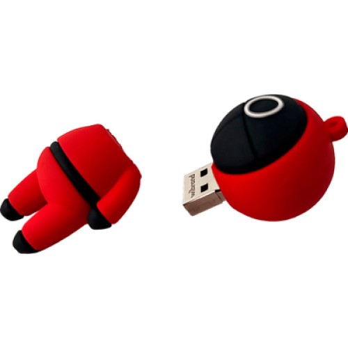 USB флеш накопитель Wibrand 16GB Squid Game Red USB 2.0 (WI2.0/SG16R)