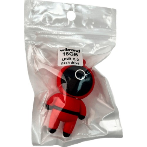 USB флеш накопитель Wibrand 16GB Squid Game Red USB 2.0 (WI2.0/SG16R)