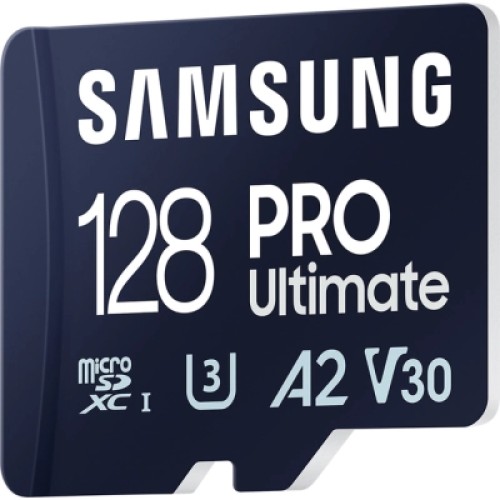 Карта памяти Samsung 128GB microSDXC class 10 UHS-I U3 V30 A2 Pro Ultimate (MB-MY128SA/WW)