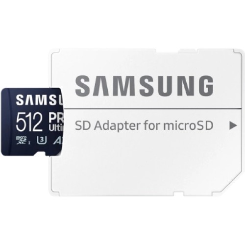 Карта памяти Samsung 512GB microSDXC class 10 UHS-I U3 V30 A2 Pro Ultimate (MB-MY512SA/WW)