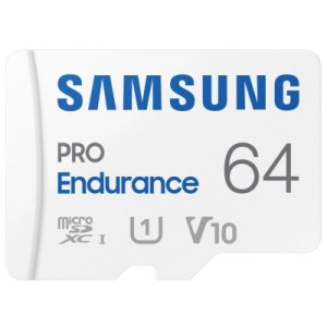 Карта пам'яті Samsung 64GB microSDXC class 10 UHS-I U3 V30 Pro Endurance (MB-MJ64KA/EU)