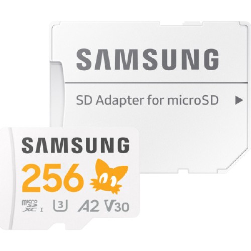 Карта памяти Samsung 256GB microSDXC class 10 UHS-I U3 V30 Pro Plus Sonic (MB-MD256SA/LC1)