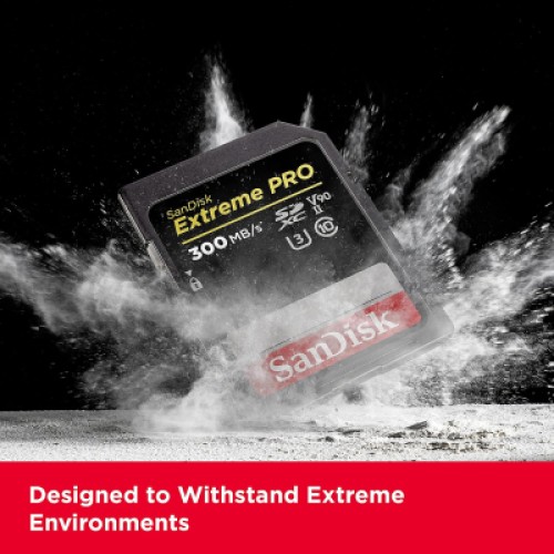 Карта памяти SanDisk 128GB SD class 10 UHS-II U3 V90 Extreme Pro (SDSDXDM-128G-GN4IN)
