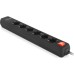 Сетевой удлинитель REAL-EL RS-PROTECT 605 3m, black (EL122300041)