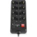 Сетевой удлинитель REAL-EL RS-PROTECT 805 5m, black (EL122300043)