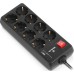 Сетевой удлинитель REAL-EL RS-PROTECT 805 5m, black (EL122300043)