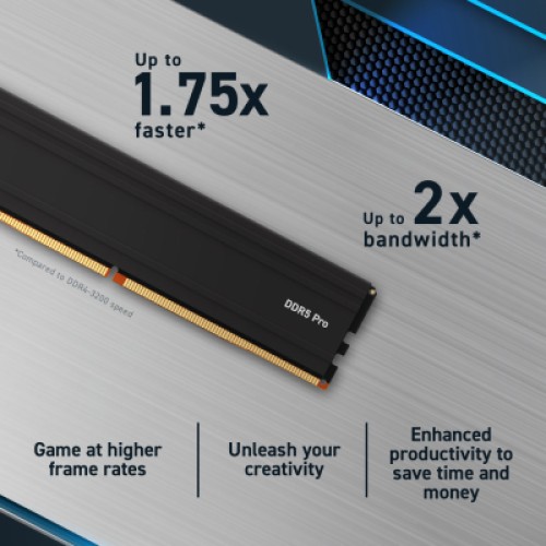 Модуль памяти для компьютера DDR5 32GB (2x16GB) 6000 MHz Micron (CP2K16G60C48U5)