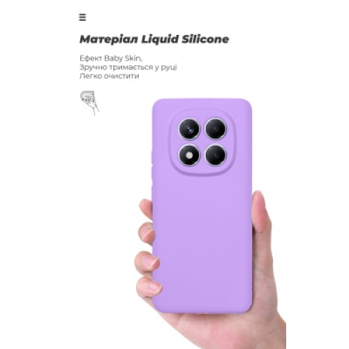 Чехол для мобильного телефона Armorstandart ICON Xiaomi Redmi Note 14 Pro 4G Camera cover Purple (ARM85811)
