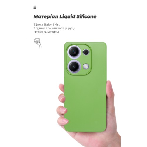 Чехол для мобильного телефона Armorstandart ICON Xiaomi Redmi Note 14S 4G Camera cover Green (ARM82010)