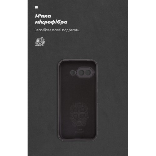 Чехол для мобильного телефона Armorstandart ICON Google Pixel 9a Camera cover Black (ARM83646)