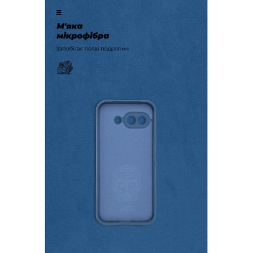 Чехол для мобильного телефона Armorstandart ICON Google Pixel 9a Camera cover Dark Blue (ARM83647)