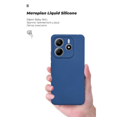 Чехол для мобильного телефона Armorstandart ICON Xiaomi Redmi Note 14 5G Camera cover Dark Blue (ARM79820)