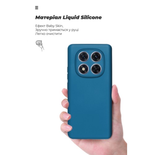 Чехол для мобильного телефона Armorstandart ICON Xiaomi Redmi Note 14 Pro 4G Camera cover Dark Blue (ARM79824)