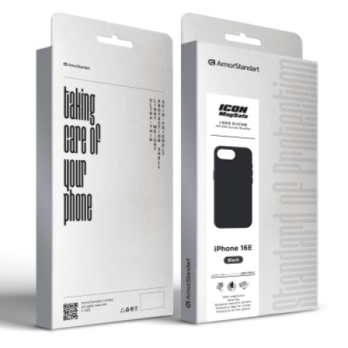Чехол для мобильного телефона Armorstandart ICON2 MagSafe Apple iPhone 16e Black (ARM83851)