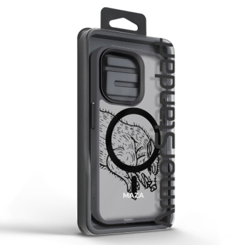 Чехол для мобильного телефона Armorstandart Uniq Magsafe Apple iPhone 14 Pro Max Maza Boar 2 Black (ARM76323)