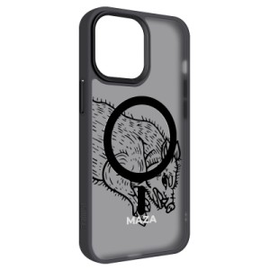 Чохол до мобільного телефона Armorstandart Uniq Magsafe Apple iPhone 15 Pro Max Maza Boar 2 Black (ARM76325)